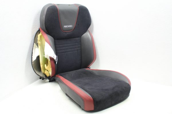 2018 SUBARU WRX STI TYPE RA FRONT RECARO SEAT COVER & BOTTOM SEAT ASSEMBLY