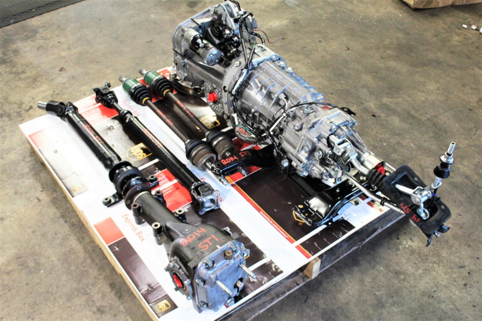 2008-2019 SUBARU WRX STI 6 SPEED MANUAL TRANSMISSION SWAP 6MT 55K MILES