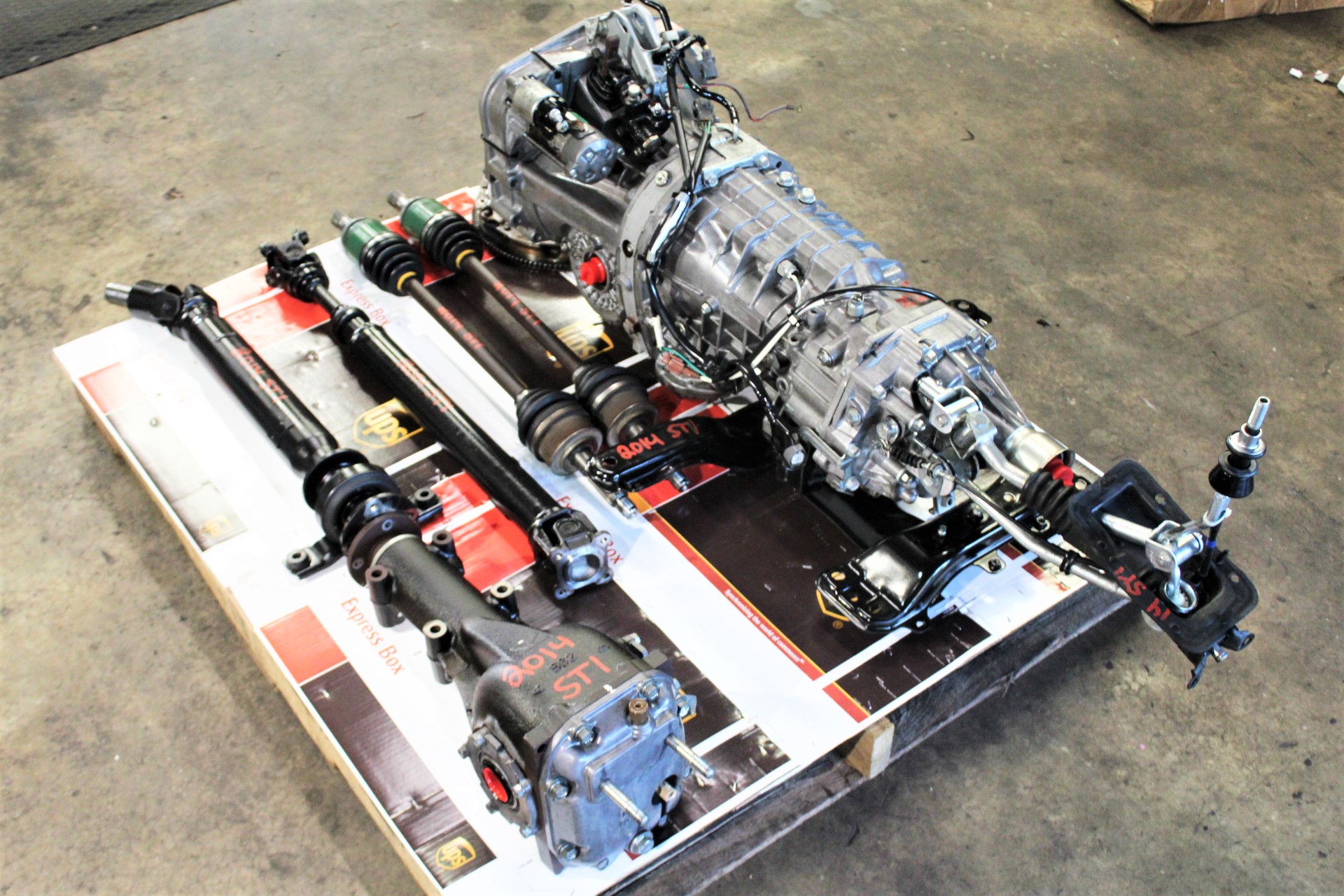 2008-2019 SUBARU WRX STI 6 SPEED MANUAL TRANSMISSION SWAP 6MT 55K MILES EJ257 - Image 4