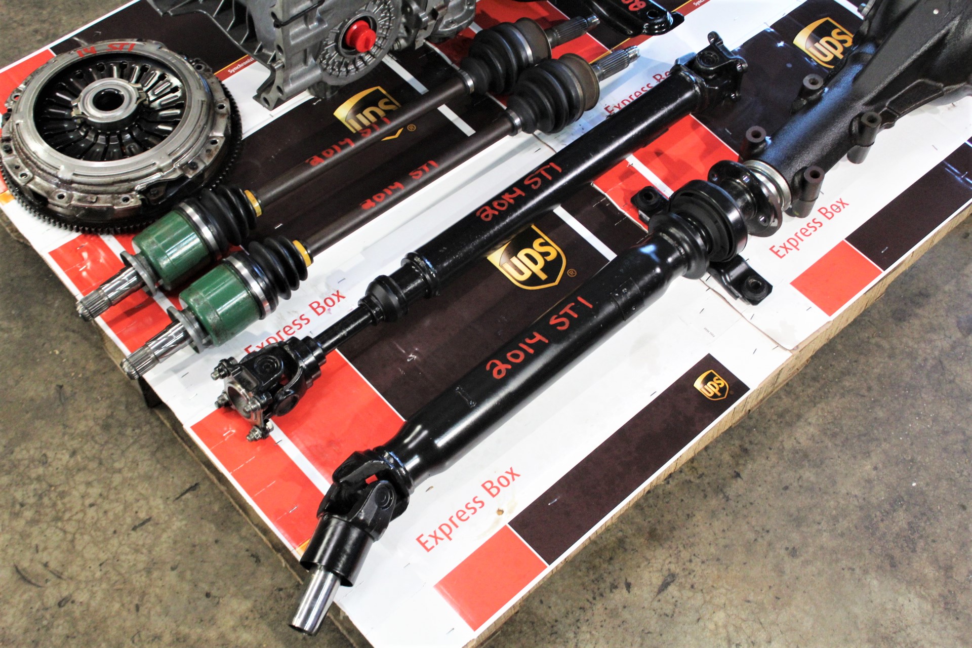 2008-2019 SUBARU WRX STI 6 SPEED MANUAL TRANSMISSION SWAP 6MT 55K MILES EJ257 - Image 7