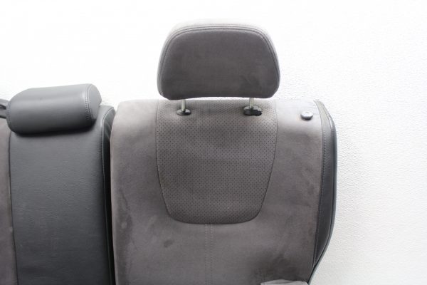 2008-2014 SUBARU WRX STI HATCH GREY REAR SEATS UPPER AND LOWER SET OEM - Image 2