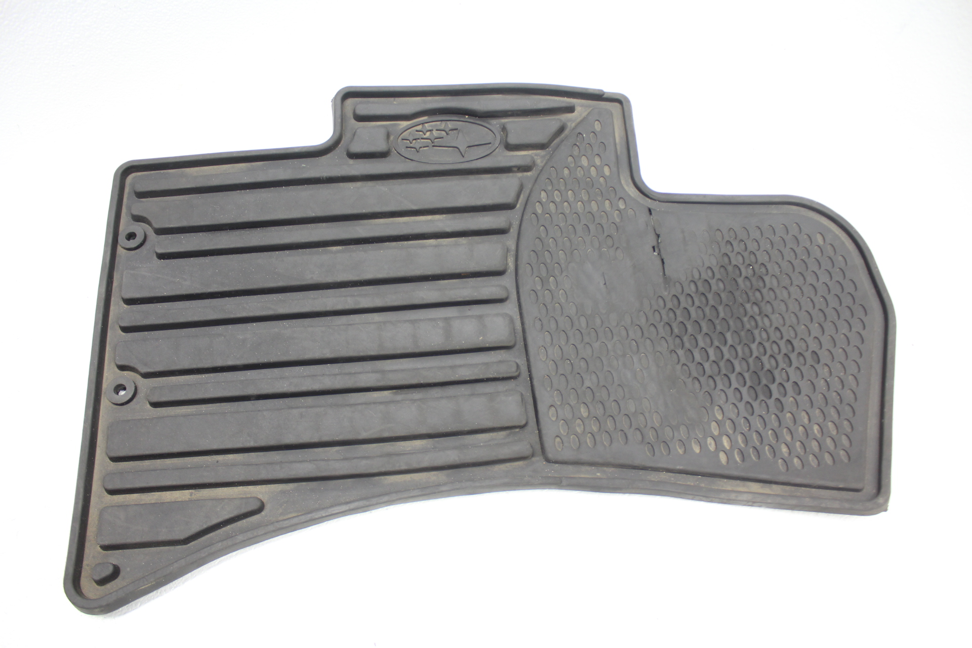 2008-2014 SUBARU WRX STI RUBBER INTERIOR FLOOR MAT SET FRONT & REAR OEM ...