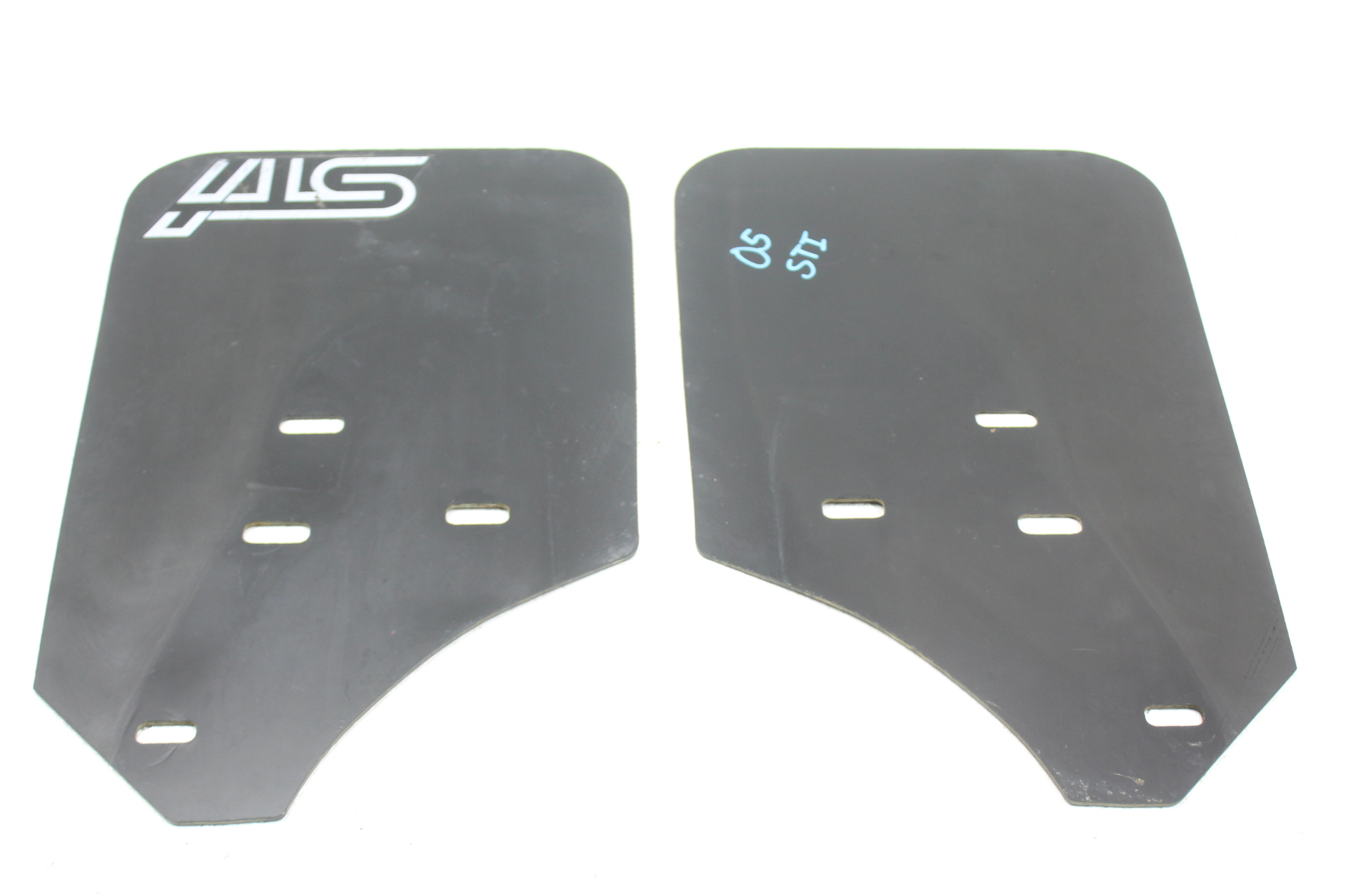 2002-2007 SUBARU WRX STI FRONT RALLY ARMOR SPLASH GUARDS MUD FLAPS LH ...