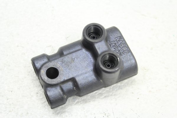 2002-2007 SUBARU WRX STI BRAKE LINE MODULE CONNECTION BOX BEND OEM - Image 2