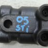 2002-2007 SUBARU WRX STI BRAKE LINE MODULE CONNECTION BOX BEND OEM - Image 4