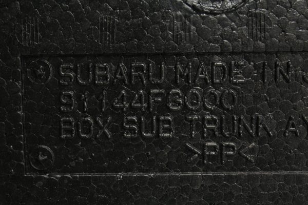 2009-2014 SUBARU IMPREZA WRX STI TRUNK SPACER REAR TOOLKIT HOUSING OEM - Image 5