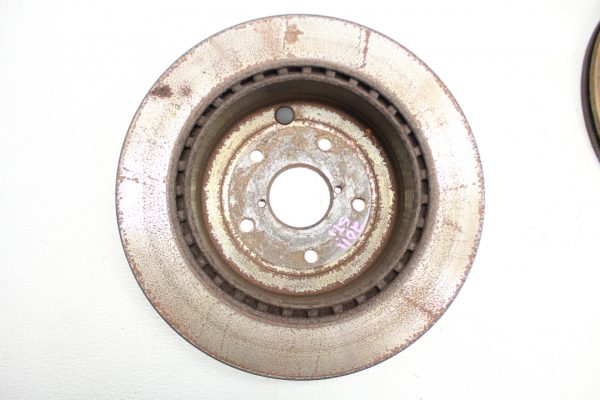 2008-2017 SUBARU IMPREZA WRX STI REAR BRAKE ROTORS LH/RH SET OEM 5X114 - Image 3