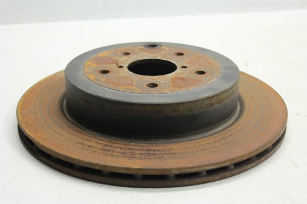 2008-2017 SUBARU IMPREZA WRX STI REAR BRAKE ROTORS LH/RH SET OEM 5X114 - Image 5