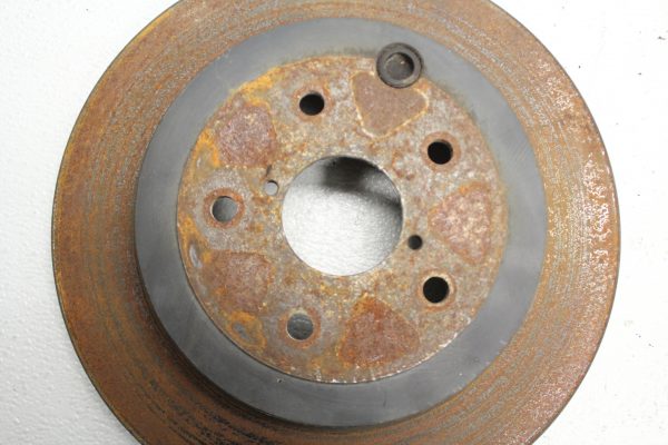 2008-2017 SUBARU IMPREZA WRX STI REAR BRAKE ROTORS LH/RH SET OEM 5X114 - Image 6
