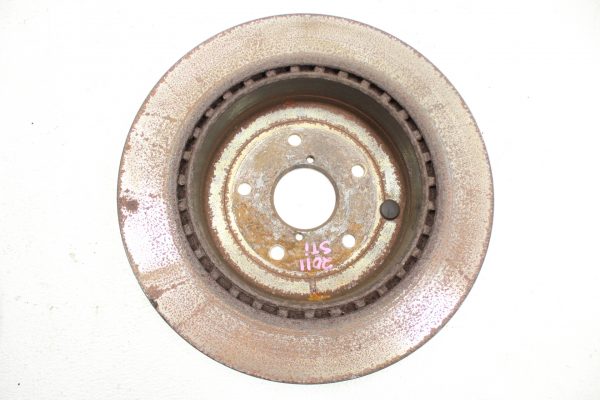 2008-2017 SUBARU IMPREZA WRX STI REAR BRAKE ROTORS LH/RH SET OEM 5X114 - Image 7