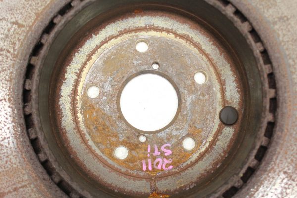 2008-2017 SUBARU IMPREZA WRX STI REAR BRAKE ROTORS LH/RH SET OEM 5X114 - Image 8