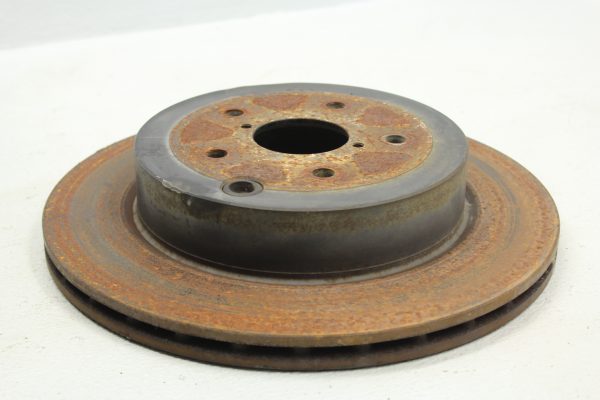 2008-2017 SUBARU IMPREZA WRX STI REAR BRAKE ROTORS LH/RH SET OEM 5X114 - Image 9