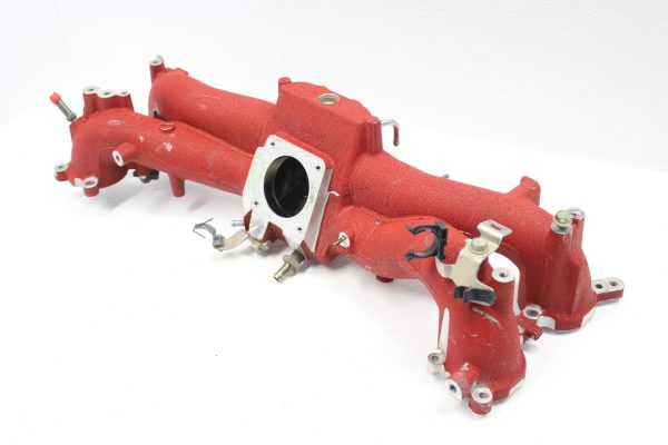 2004-2007 SUBARU WRX STI WRINKLE RED INTAKE MANIFOLD ASSEMBLY OEM - Image 3