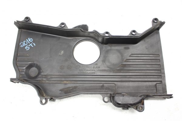 2002-2014 SUBARU WRX & 2006-2021 STI CENTER TIMING BELT COVER OEM 13570AA044 - Image 3