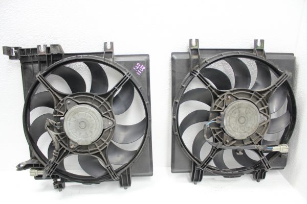 2008-2014 SUBARU WRX STI RADIATOR COOLING FANS MOTOR SET LH/RH ASSEMBLY OEM - Image 2