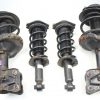 2008-2014 SUBARU WRX STI FRONT AND REAR STRUTS SHOCKS SPRINGS 34K MILES 5X114