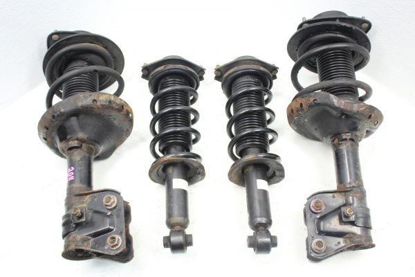 2008-2014 SUBARU WRX STI FRONT AND REAR STRUTS SHOCKS SPRINGS 34K MILES 5X114