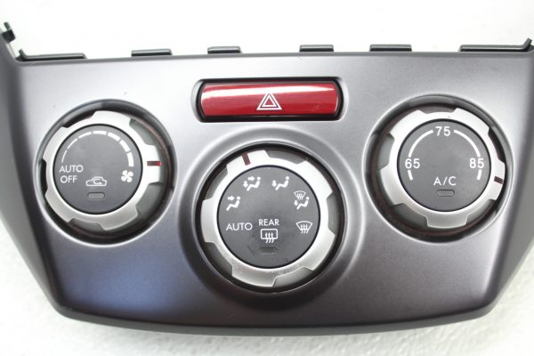 2008-2014 SUBARU WRX STI CENTER DASH AC CLIMATE CONTROL TRIM & KNOBS OEM - Image 4
