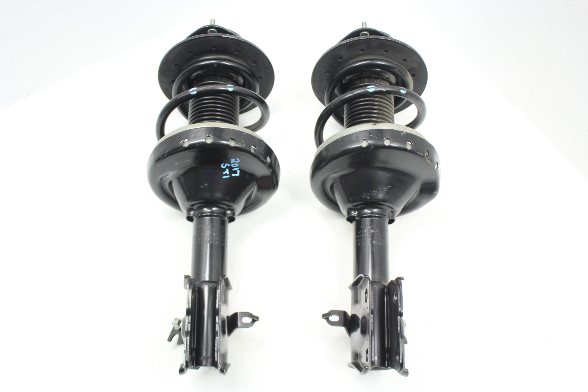20152019 SUBARU WRX STI FRONT SHOCKS STRUTS SPRINGS PAIR 7K MILES OEM