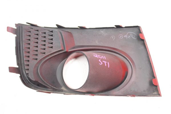 2011-2014 SUBARU WRX STI FOG LIGHT COVER BEZEL RED LH DRIVER SIDE OEM - Image 5