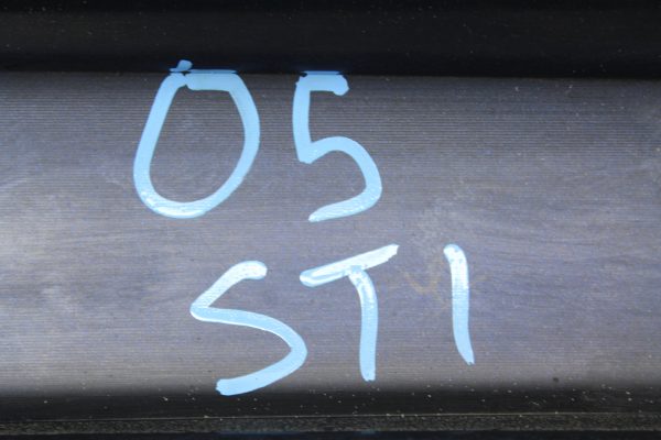2004-2007 SUBARU WRX STI SIDE SKIRTS ROCKER PANELS LH/RH SET BLUE - Image 12