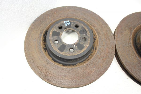 04 2004 SUBARU WRX STI FRONT & REAR BREMBO BRAKE ROTORS LH/RH SET 5X100 - Image 5
