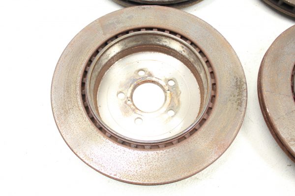 04 2004 SUBARU WRX STI FRONT & REAR BREMBO BRAKE ROTORS LH/RH SET 5X100 - Image 7