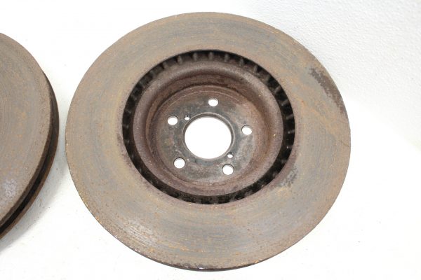 04 2004 SUBARU WRX STI FRONT & REAR BREMBO BRAKE ROTORS LH/RH SET 5X100 - Image 9