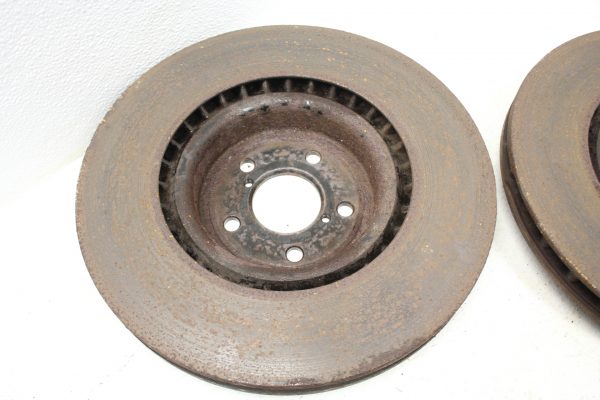 04 2004 SUBARU WRX STI FRONT & REAR BREMBO BRAKE ROTORS LH/RH SET 5X100 - Image 10