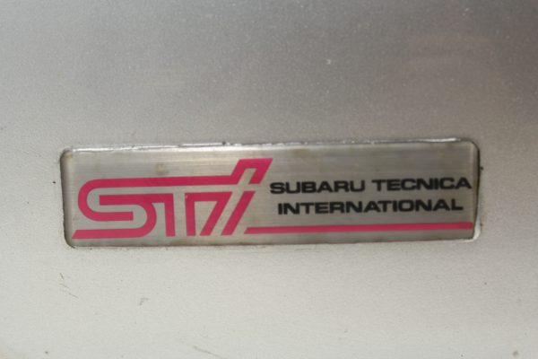04-05 2004-2005 SUBARU IMPREZA WRX STI TRUNK LID DECK W/ SPOILER ASSEMBLY SILVER - Image 6