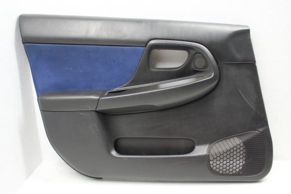 02-04 2002-2004 SUBARU WRX & STI FRONT AND REAR BLUE SUEDE DOOR PANELS CARDS SET - Image 3