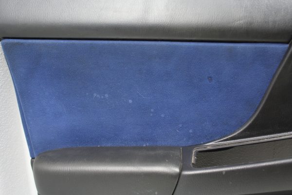 02-04 2002-2004 SUBARU WRX & STI FRONT AND REAR BLUE SUEDE DOOR PANELS CARDS SET - Image 4