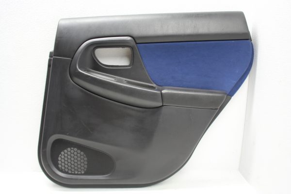 02-04 2002-2004 SUBARU WRX & STI FRONT AND REAR BLUE SUEDE DOOR PANELS CARDS SET - Image 9