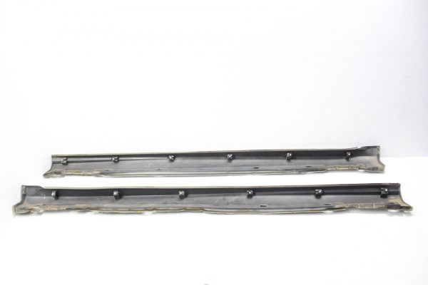 2004-2007 SUBARU WRX STI SIDE SKIRTS ROCKER PANELS SET LH/RH SILVER OEM - Image 3