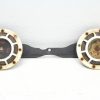 2002-2007 SUBARU IMPREZA WRX & STI WHITE HELLA HORNS W/ MOUNTING BRACKET