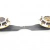 2002-2007 SUBARU IMPREZA WRX & STI WHITE HELLA HORNS W/ MOUNTING BRACKET - Image 2