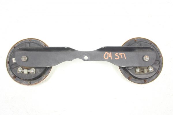 2002-2007 SUBARU IMPREZA WRX & STI WHITE HELLA HORNS W/ MOUNTING BRACKET - Image 6