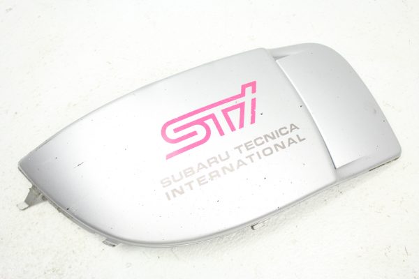 2004-2005 SUBARU WRX STI RH PASSENGER SIDE FOG LIGHT COVER ASSEMBLY SILVER - Image 2