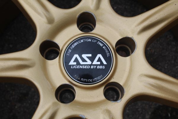 2015+ SUBARU WRX & 2004-2017 STI GOLD ASA JH-3 17X7.5 5X114 RIMS WHEELS & TIRES - Image 3