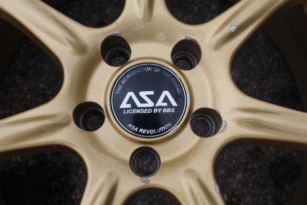2015+ SUBARU WRX & 2004-2017 STI GOLD ASA JH-3 17X7.5 5X114 RIMS WHEELS & TIRES - Image 5
