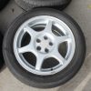 1998-2001 SUBARU IMPREZA 2.5 RS GC8 6 SPOKE 16X7 +55 WHEELS & TIRES 5x100 OEM - Image 6