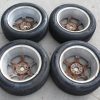 1998-2001 SUBARU IMPREZA 2.5 RS GC8 6 SPOKE 16X7 +55 WHEELS & TIRES 5x100 OEM - Image 12