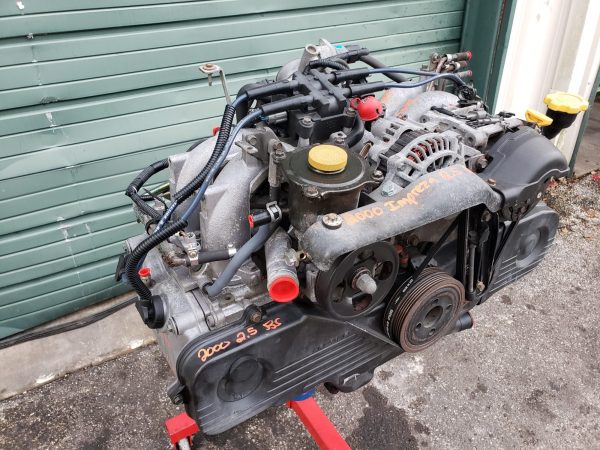 1998-2001 SUBARU IMPREZA 2.5 RS GC8 ENGINE LONG BLOCK EJ251 2.5L EJ251 SOHC USDM 88K MILES - Image 2