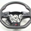 2015-2020 SUBARU WRX STI STEERING WHEEL ASSEMBLY RED STITCHED OEM