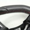 2015-2020 SUBARU WRX STI STEERING WHEEL ASSEMBLY RED STITCHED OEM - Image 6