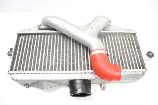 2017-2021 SUBARU WRX STI TOP MOUNT INTERCOOLER TMIC & Y PIPE/ELBOW OEM 31K MILES - Image 7