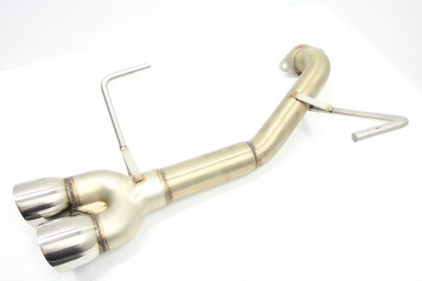 2015-2020 SUBARU WRX & STI NAMELESS PERFORMANCE MUFFLER DELETE AXLE BACK EXHAUST - Image 5