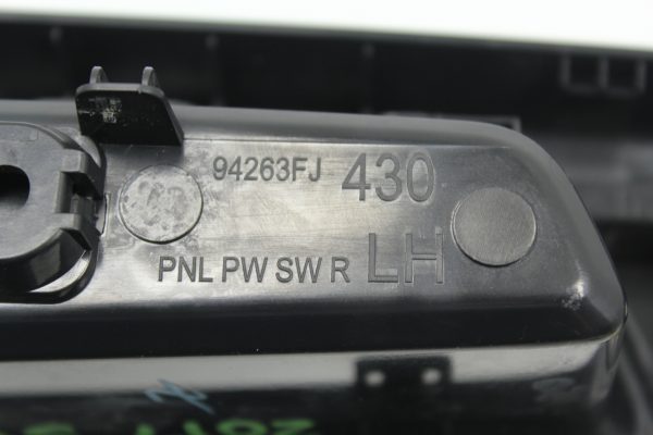 2015-2020 SUBARU WRX & STI REAR LH DRIVER SIDE WINDOW SWITCH PANEL OEM - Image 7