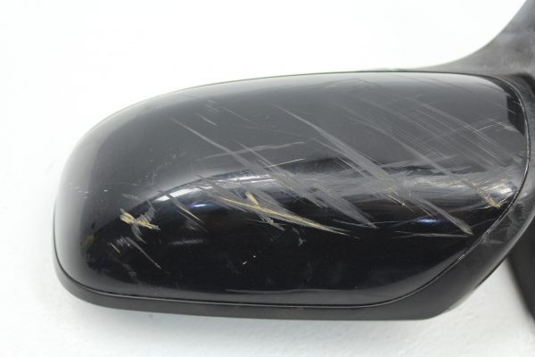 2004-2007 SUBARU WRX & STI FRONT LH DRIVER SIDE MIRROR ASSEMBLY BLACK OEM - Image 9