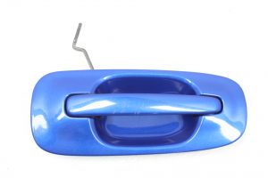 2005-2007 SUBARU WRX & STI REAR LH DRIVER SIDE EXTERIOR DOOR HANDLE BLUE OEM